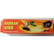 От грызунов и насекомых клей 135гр. туба Капкан РФ